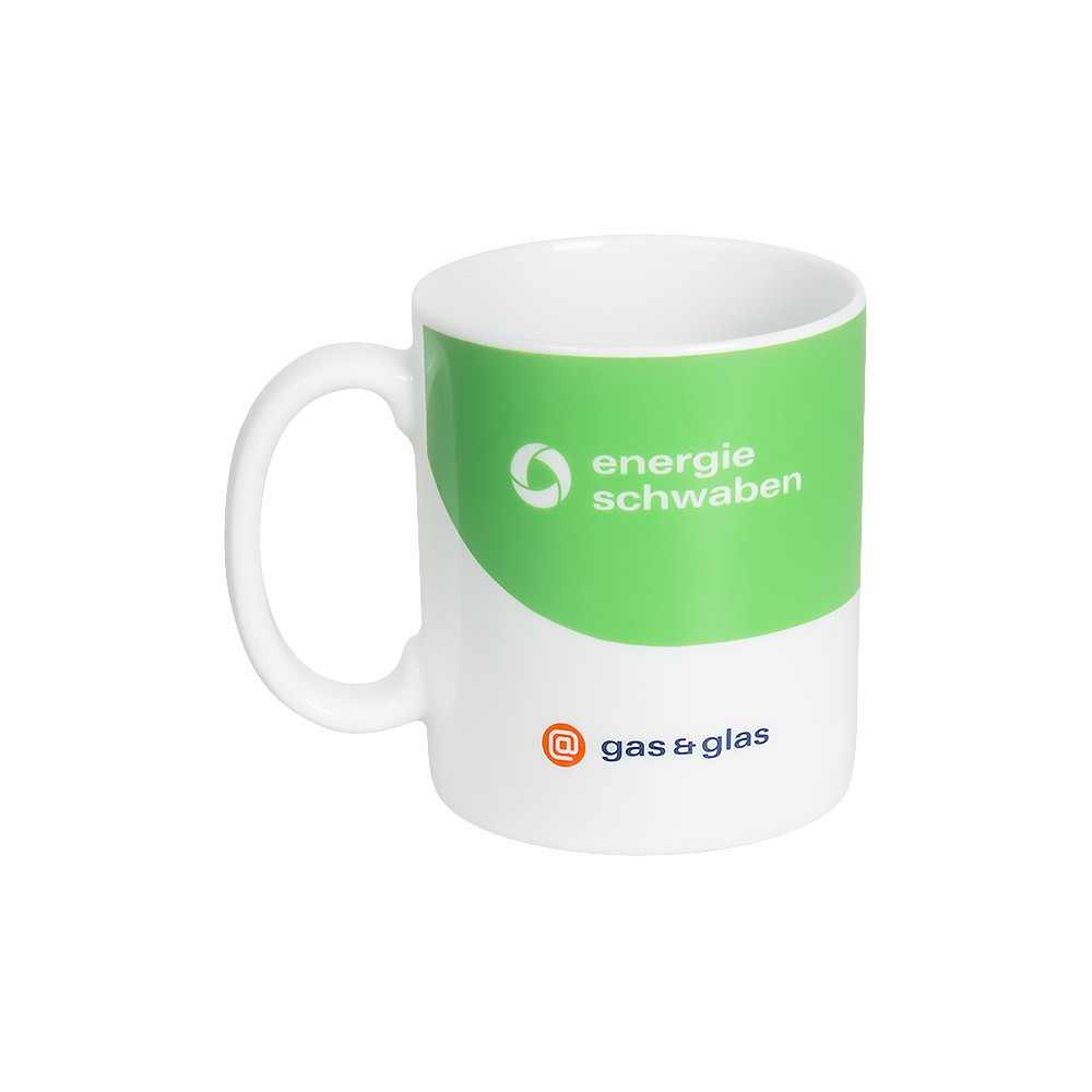 Becher aus Porzellan gas & glas (6 Stück) 