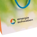 kleine Geschenktasche mit Baumwollkordel 