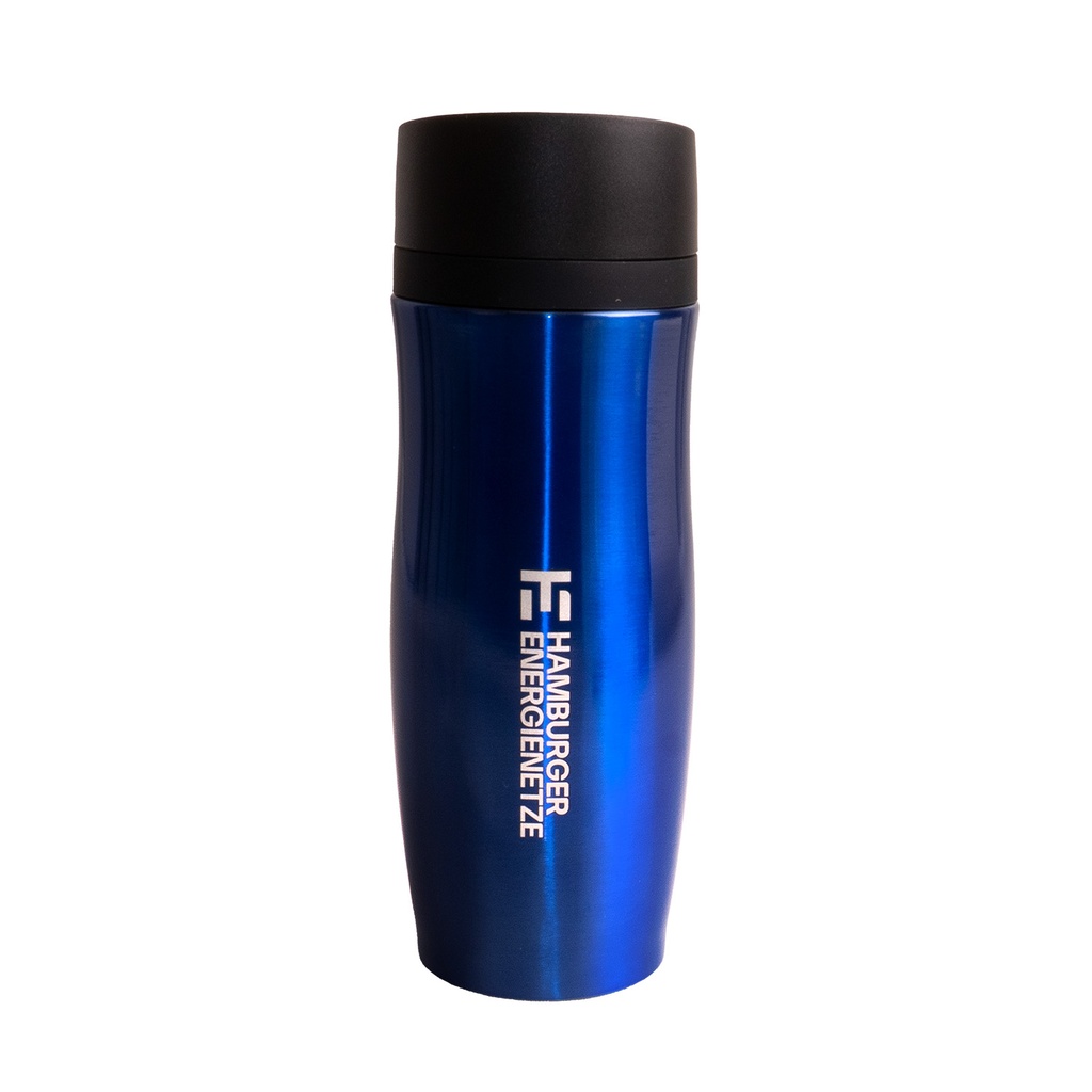 Thermobecher 400ml blau
