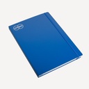 Notizbuch A4 recycelt, blau