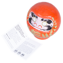 Japanese Daruma Doll Red 9 cm