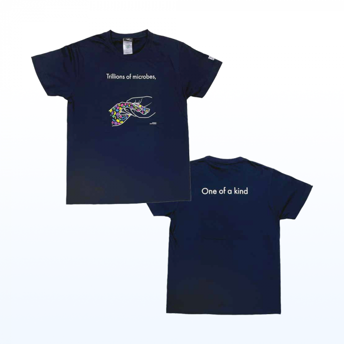 GIVE_Microbiome_T-shirt_NEON_hand