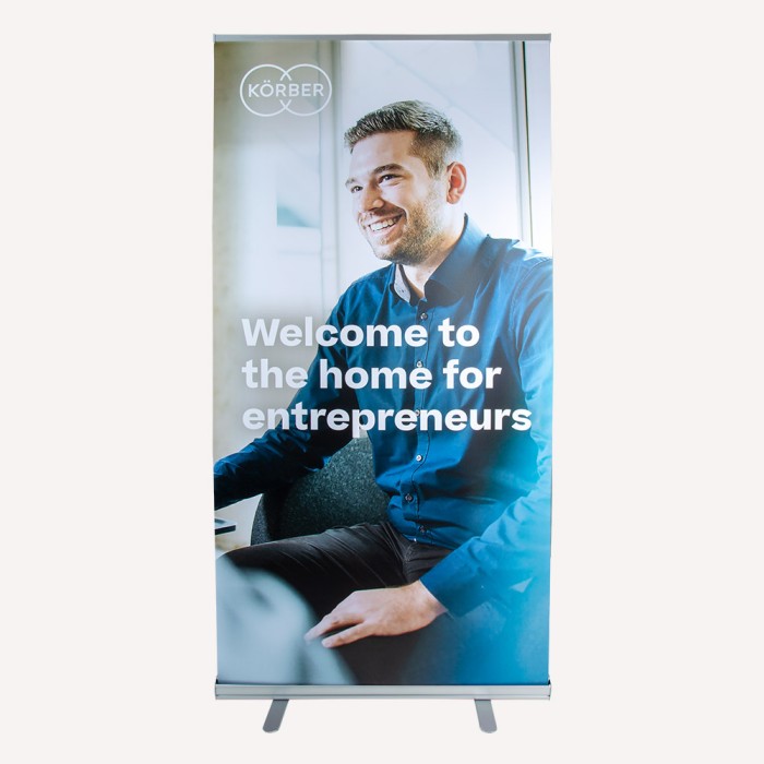 roll up banner "man" (Discontinued item!)