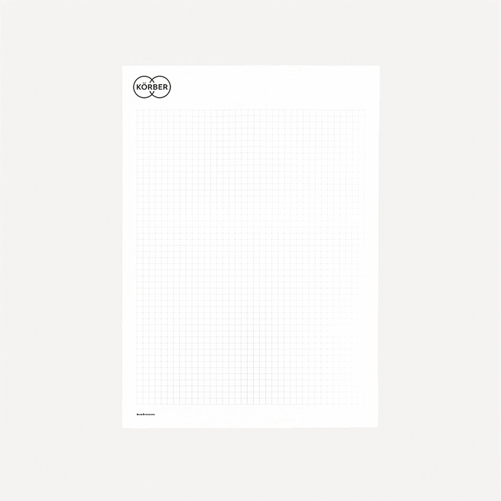 Schreibblock A4, recycelt 