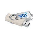 C05 Weizenstroh Typ C USB 3.0 16 GB Weizenstroh Material: Weizenstroh, Bio-Kunststoff, Metall