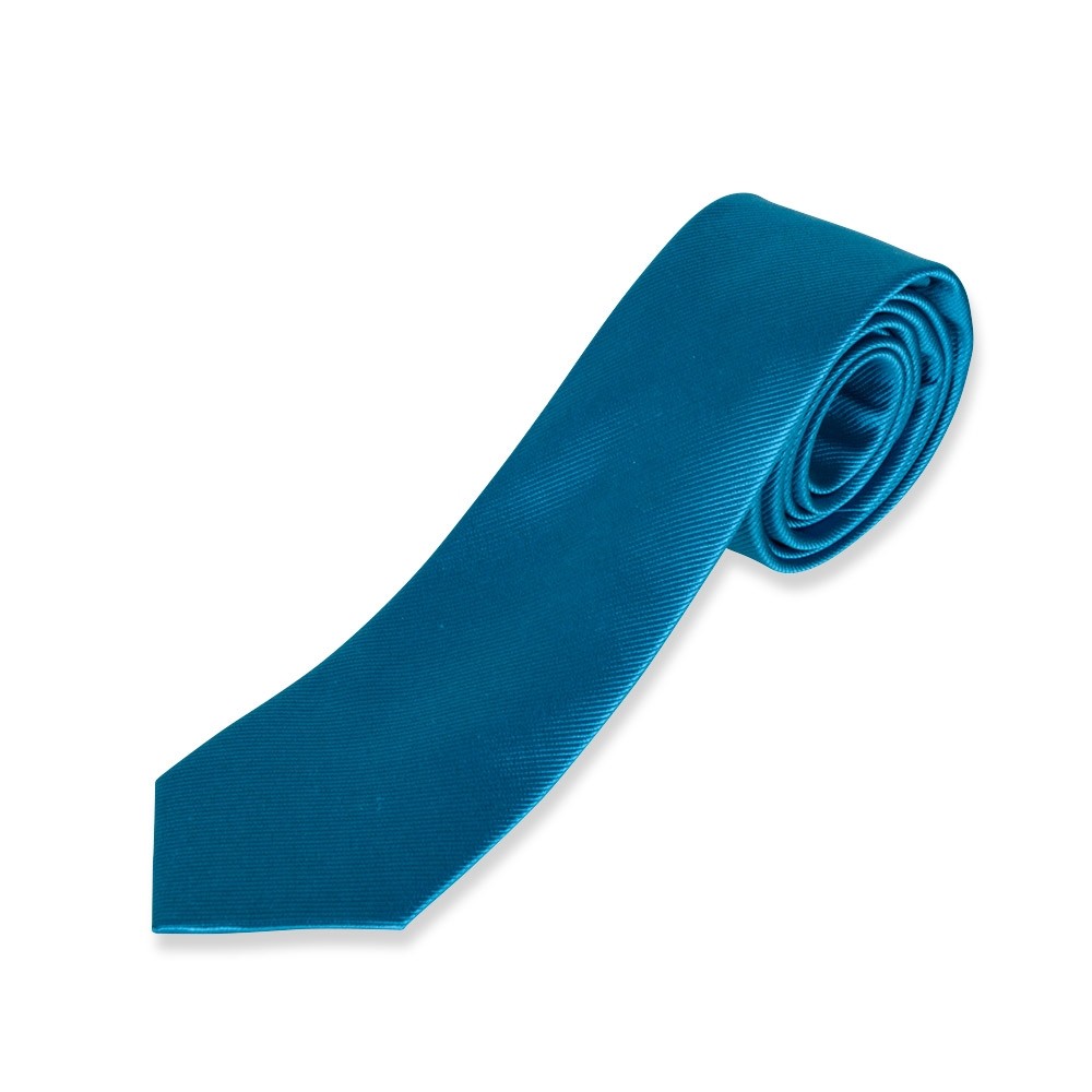 Fine rib silk tie