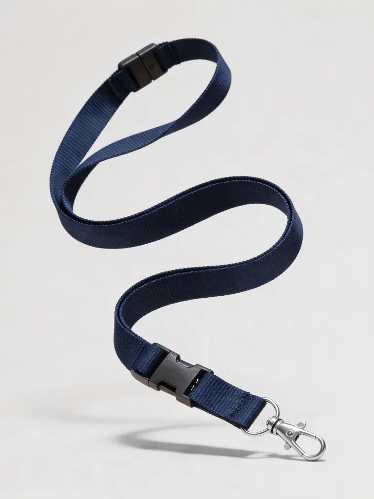 20mm Schlüsselbänder mit Clip-Lock und Sicherheitsclip